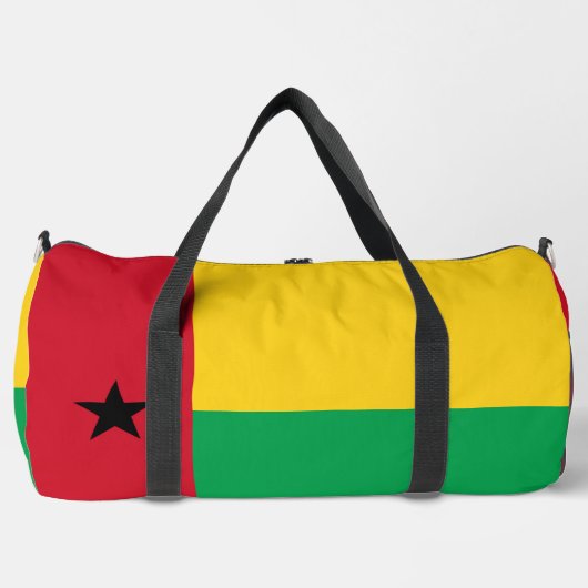 Guinea-Bissau-Flagge Duffle Bag (Vorderseite)