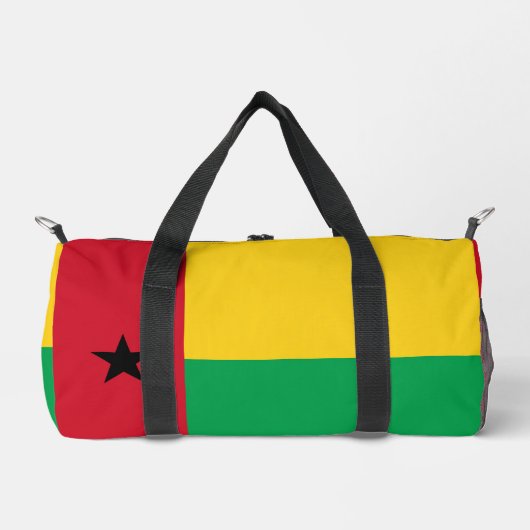 Guinea-Bissau-Flagge Duffle Bag (Vorderseite)