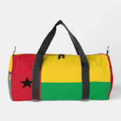 Guinea-Bissau-Flagge Duffle Bag (Rückseite)