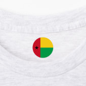 Guinea-Bissau-Flagge Etiketten (Befestigt)