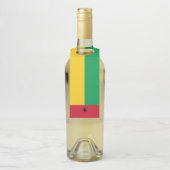 Guinea-Bissau-Flagge Flaschenanhänger (Auf Flasche)