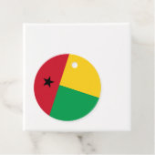 Guinea-Bissau-Flagge Geschenkanhänger (Beispiel)