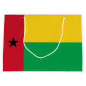 Guinea-Bissau-Flagge Große Geschenktüte (Vorderseite)
