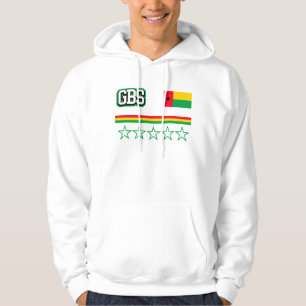 Guinea-Bissau-Flagge Hoodie
