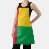 Guinea-Bissau-Flagge Schürze (InSitu)