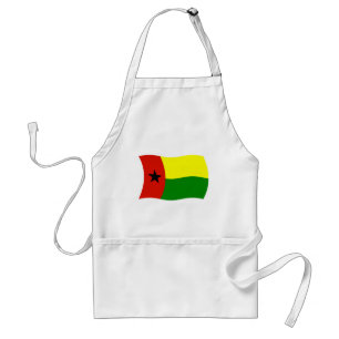 Guinea-Bissau-Flagge-Schürze Schürze