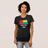 Guinea-Bissau Flagge T-Shirt (Vorne ganz)