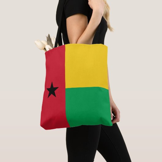 Guinea-Bissau-Flagge Tasche (Von Nahem)