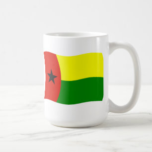 Guinea-Bissau-Flagge Tasse