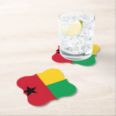 Guinea-Bissau-Flagge Untersetzer (Vor Ort)