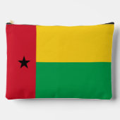 Guinea-Bissau-Flagge Zubehörtasche (Vorderseite)
