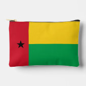 Guinea-Bissau-Flagge Zubehörtasche (Vorderseite)