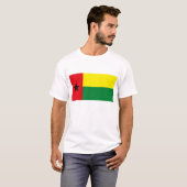 Guinea-Bissau Flaggen-T - Shirt (Vorne ganz)