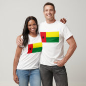 Guinea-Bissau Flaggen-T - Shirt (Unisex)