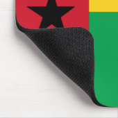 Guinea-Bissau-Flaggenmousepad Mousepad (Ecke)