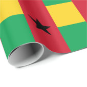 Guinea Bissau Geschenkpapier (Rolleneckpunkt)