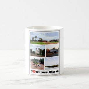Guinea-Bissau - I Liebe Guinée Bissau - Kaffeetasse