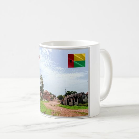 Guinea-Bissau - Kaffeetasse (VorderseiteRechts)