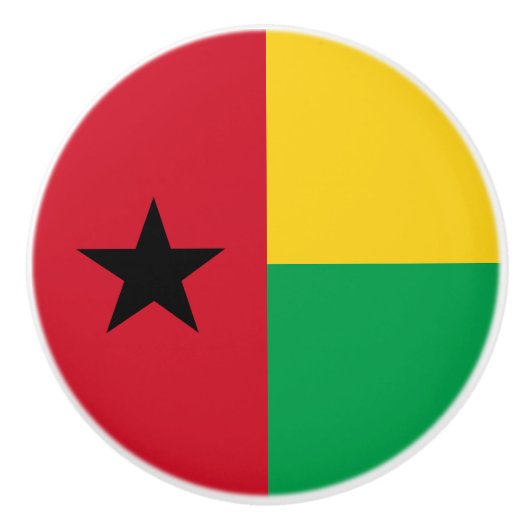 Guinea Bissau Keramikknauf (Vorderseite)