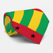 Guinea Bissau Krawatte (Gerollt)