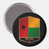 Guinea-Bissau Magnet (Vorderseite/Rückseite)
