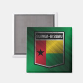 Guinea-Bissau Magnet (Vorderseite/Rückseite)