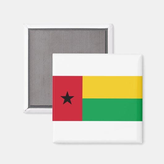 Guinea Bissau Magnet (Vorderseite/Rückseite)