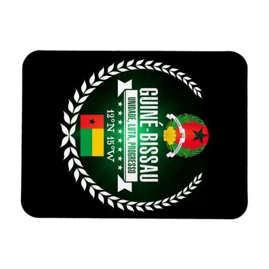 Guinea-Bissau Magnet (Horizontal)