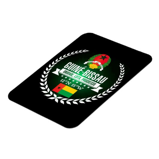 Guinea-Bissau Magnet (Linke Seite)