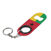 Guinea Bissau Mini Flaschenöffner (Vorderseite Schrägansicht)