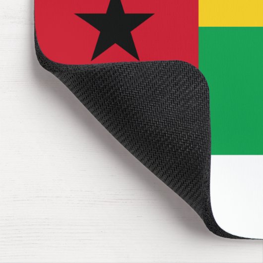Guinea Bissau Mousepad (Ecke)