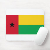 Guinea Bissau Mousepad (Mit Mouse)