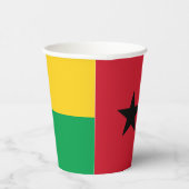 Guinea Bissau Pappbecher (Rechts)