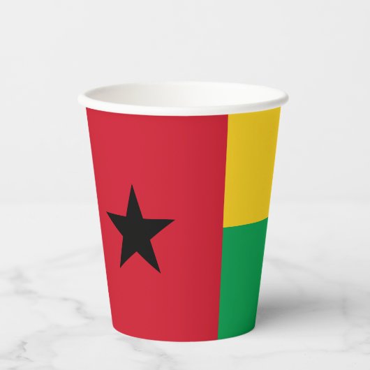 Guinea Bissau Pappbecher (Vorderseite)