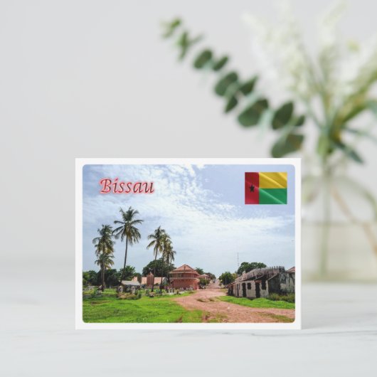 Guinea-Bissau - Postkarte (Stehend Vorderseite)