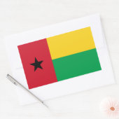 Guinea Bissau Rechteckiger Aufkleber (Umschlag)