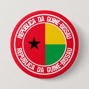 Guinea-Bissau-RundEmblem Button