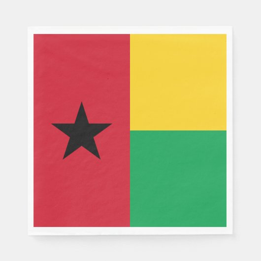 Guinea Bissau Serviette (Vorderseite)