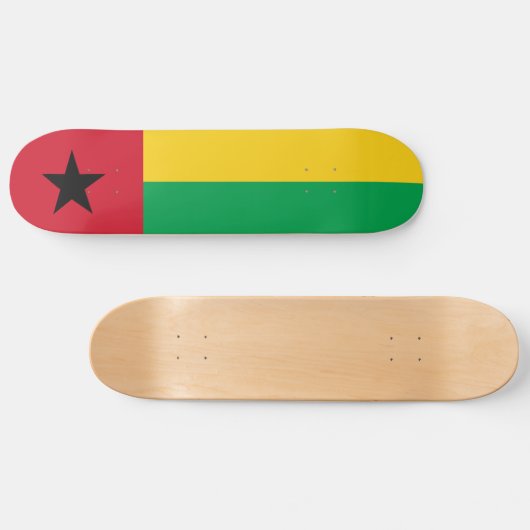 Guinea Bissau Skateboard (Horizontal)