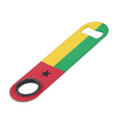 Guinea Bissau Speed Flaschenöffner (Vorderseite Schrägansicht)
