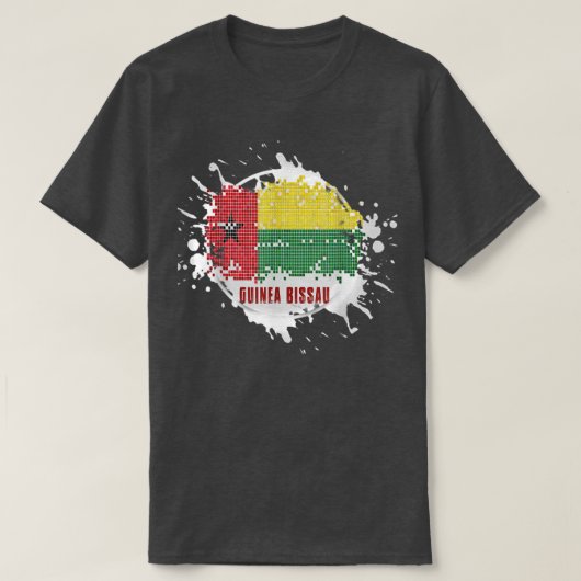 guinea bissau Splash T-Shirt (Design vorne)