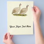Guinea Buff Dundott Fowl Flyer (Hand)