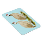 Guinea Buff Dundott Fowl Magnet (Rechte Seite)
