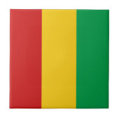 Guinea-Conakry Flag Keramik Tile Fliese (Vorderseite)