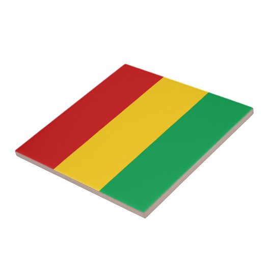 Guinea-Conakry Flag Keramik Tile Fliese (Seite)