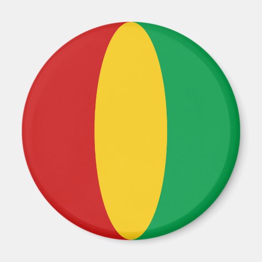 Guinea-Conakry Flag Magnet (Vorne)