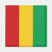 Guinea-Conakry-Flag-Magnet Magnet (Vorne)