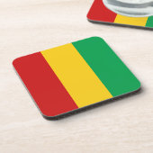 Guinea-Conakry-Flag-Untersetzer Getränkeuntersetzer (Linke Seite)