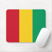 Guinea-Conakry Flagge Mousepad (Mit Mouse)
