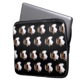 Guinea der Tortoiseshell Laptopschutzhülle (Vorderseite Links)